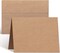4.25 x 5.5 Cards and Envelopes 100 Pack, Ohuhu Heavyweight Kraft Folded Cardstock Paper and A2 Envelopes for DIY Greeting Card, Wedding, Birthday, Invitations, Thank You Cards & All Occasion
